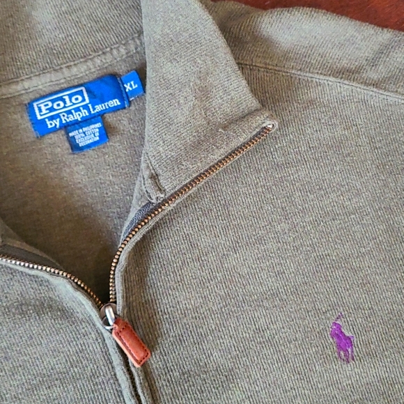 Polo zipper sweater - Picture 2 of 3